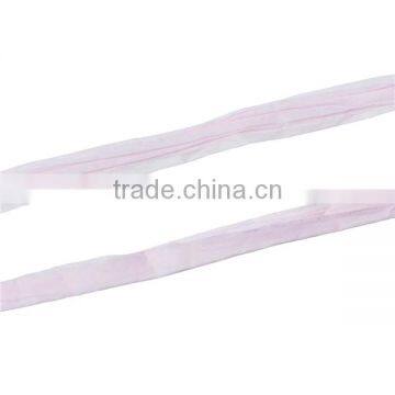 Raffia Paper Jewelry Ribbon Cord Pink 0.2mm, 4.0mm-8.0mm, 2 Rolls (Approx 20 M/Roll) photo-3