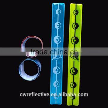Promotional En13356 Custom 3m Wrist Bright Wrap Reflective Slap Band Gift photo-3
