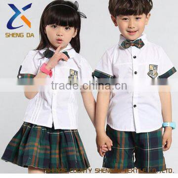 2016 Latest Dress Designs Unisex School Uniforms Children Wholesale, School Uniforms Colours photo-2