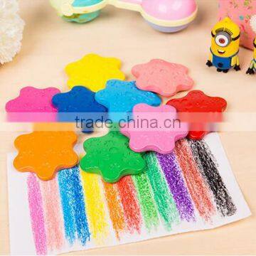 Creative 12 Color Children's Snowflake Shape Crayon Kids Educational Painting Toys photo-4