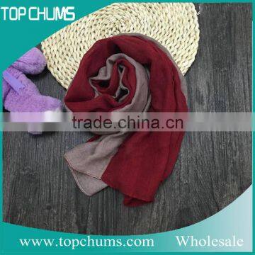 Wholesale High Quality Fashion Latest Children Neck Cotton Linen Scarf photo-2