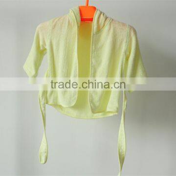 baby bathrobe fabric China supplier