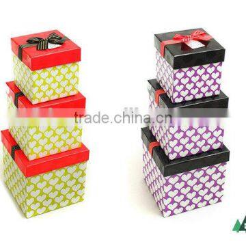 Gift Box - Imported Gifts,New Year Gift Box,2014 Fashion Design Gift Ribbon Paper Box/Square Gift Box photo-3