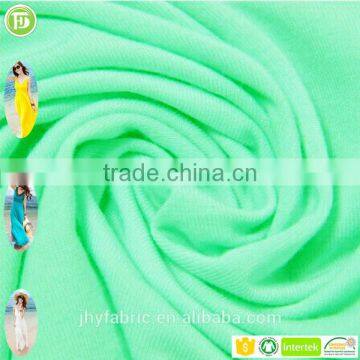 New product fabric bamboo spandex knitted single jersey fabric