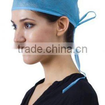 ISO&CE Approved Nonwoven Surgical Caps,disposable Surgeon Caps,doctor Caps photo-2