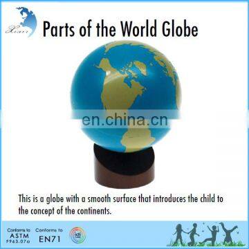 CE Certificated Retail Non-toxic Fancy Kindergarten Continents Globe Fancy Kid Toys photo-2