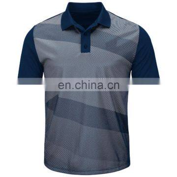 Latest 2017 Classic Sublimation custom mens Polo Shirt designs for men Sizes S-5XL