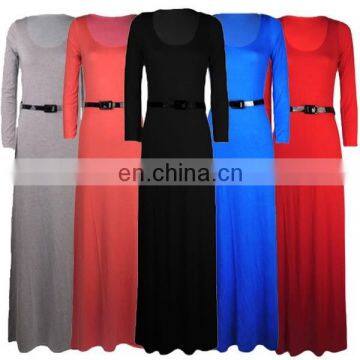 CHEFON Fashion maxi evening dresses with sleeves sale ali baba