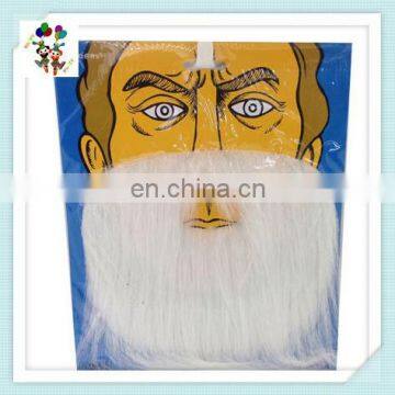 Funny Father Christmas Party White Santa Fake Beard HPC-0356