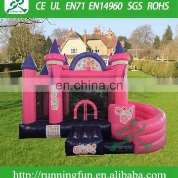 Inflatable Princess Jumping Castle for Kids, Inflatable Bounce Castle With Slide photo-3