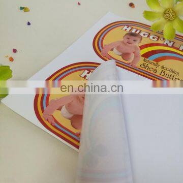 Customized Cheaper Price Piece Cutting Sticker /custom Logo Self Adhesive Sticker for Kids Baby Products photo-3