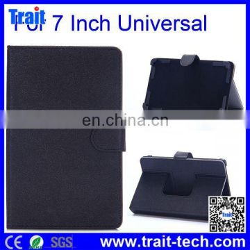 Wholesale Price for Cross Pattern With Card Slot Detachable Soft Surface Leather Case for 7 inch Tablet pc