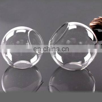 glass terrarium round clear glass globe ball terrarium Planters Container Glass Flower Vase