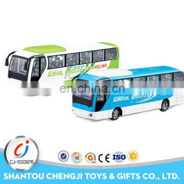 Baby high quality hot sale plastic remote control big bus toy for kid