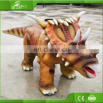 Interactive riding real walking dinosaur kids