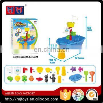 2016 Summer plastic product Beach Play Set toy sand and water boat for kids