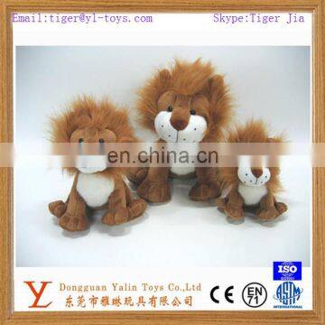 2016 new High quality cartoon lion dog plush toys