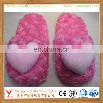 Comfortable plush indoor slipper/Lady indoor slipper/winter indoor slipper shoes