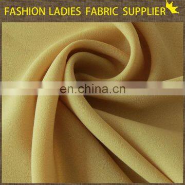 Shaoxing textile 100% poly chiffon good hand feeling chiffon