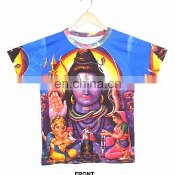 Unisex Hindu God Deity Hinduism Lord OM Shiva Mahadeva Lingam - shirt DIVINE Psychedelic Hippie Dj T - Shirt shirt M / L / Xl