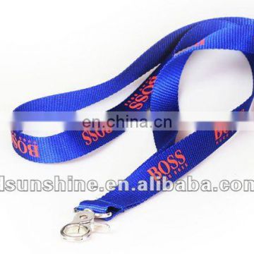 Nylong strap with logo printed single side