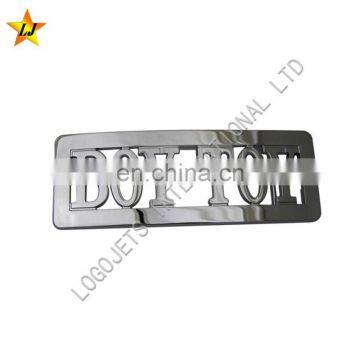 Western 3D Logo Military Different Type Metal belt buckle custom