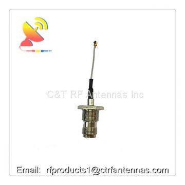 RF coaxial cable RG1.13 TNC female connector to U.FL RF connector coaxial cable assembly 50mm length