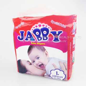 China Manufacturers Baby Diapers l Size 3D Leak Channel