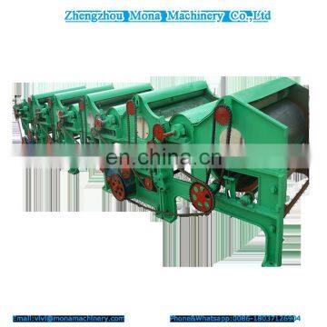 Factory supply rag tearing cotton yarn waste recycling machine