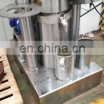 ISO certified high quality hydraulic oil press machine for oil crops