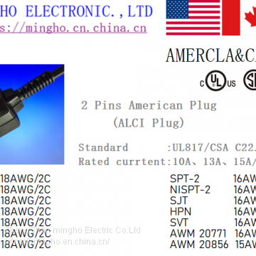 UL/CSA   ALC   Plug