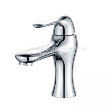 Chrome Single Handle Brass Faucet