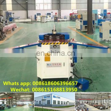 China manufacturer Aluminum Hydraulic Single Head corner Crimping Machine