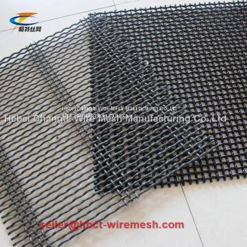 High-Carbon Steel Lock Crimped Weave Wire Mesh