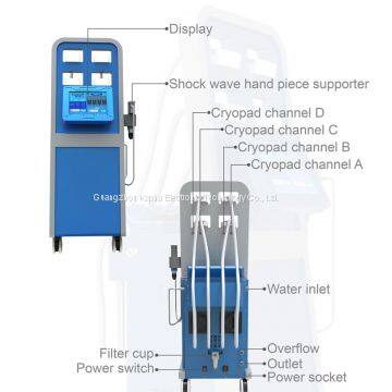 ESWT Shock Wave Physical Machine for Weight Cool Cryolipolysis Machine photo-3