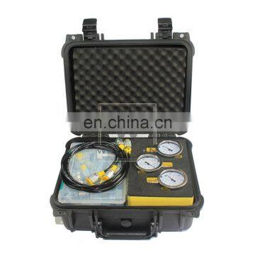 XZTK-60C Combo Excavator Hydraulic Pressure Tester, XZTK60C Pressure Gauge,Test Coupling