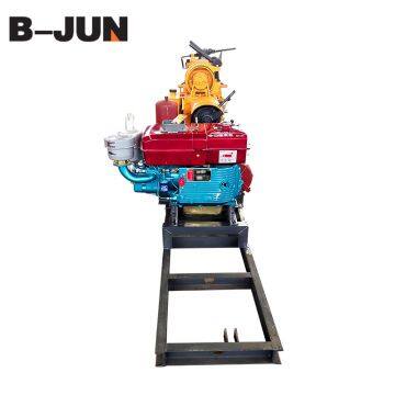 Small Bore Well Drilling Machine 130m Hydraulic Bore Well Drilling Machine Price photo-2