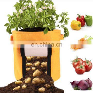 1 Gallon Non woven potato felt Grow Bags