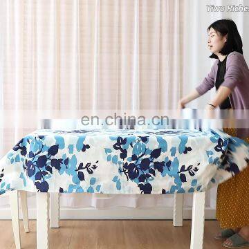 100% cotton plain style  blush table cloth home kitchen decoration table covers printing custom table cover