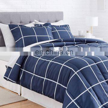 High Quality Stone Washed Bedding Set 7 Piece Light Weight Microfiber Bed Comforter Set photo-2