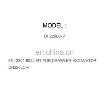 DIESEL ENGINE PARTS PIPE FUEL(RETURN) 65.12301-5022 FIT FOR CRAWLER EXCAVATOR DH220LC-V
