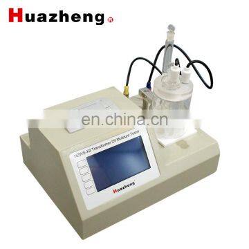 Transformer Oil Ppm Karl Fischer Moisture Meter Automatic Online Oil Water Content Tester