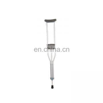 Thickened Non Slip Stainless Steel Underarm Medical Crutch Adjustable Lifting Crutch Underarm Crutch