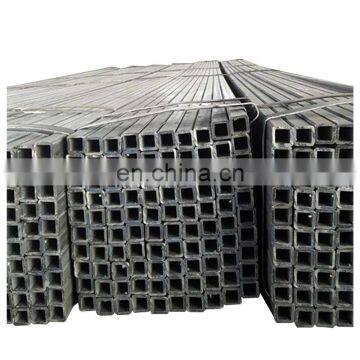 q235 steel 40 x 40 x 3.75 mm square shape tube