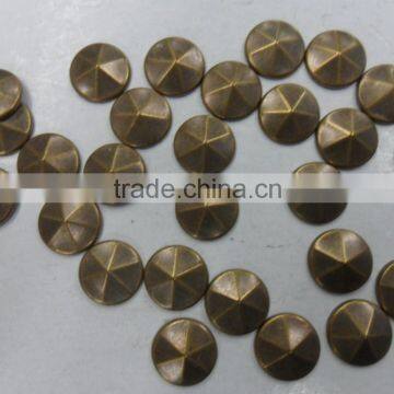 0128L China Supplier Hot fix Convex Stud, hot fix convex stud For Jeans, Wholesale hox fix Convex stud