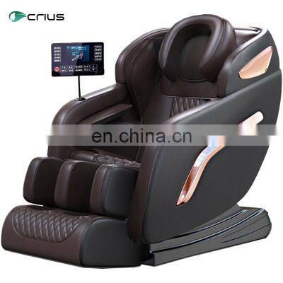 Ningde Crius C8007-15 Home Office 4D Zero Gravity Shiatsu Electric Cheap Luxury Design Body Massager Full Body Massage Chair