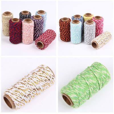 Factory Hot Sells Plied Cotton Ball/Mop Double Color Cotton Rope photo-3