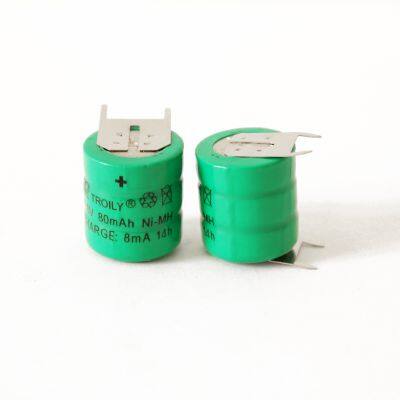 TROILY NIMH40MaH 3.6V Rechargeable Battery Pack With Solder Tabs photo-3