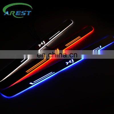 Carest LED Door Sill Streamed For JAGUAR XJ (X308) 1996-2003 Scuff Plate Acrylic Door Sills Car Sticker Accessories