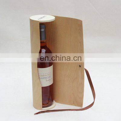 craft birch bark wine box packaging unfinished wood gift boxes